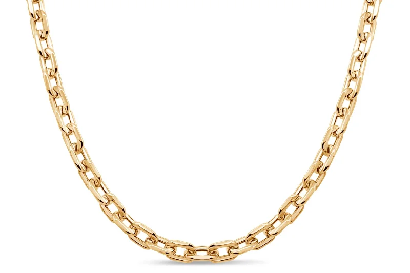 infinity knot wedding band Yellow Gold Oval Bean Necklace